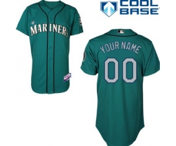 Men's Seattle Mariners Customized Green Jersey