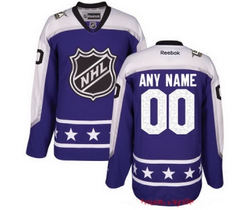 Men's Central Division Reebok Purple 2017 NHL All-Star Game Custom Stitched Hockey Jersey