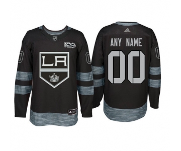 Adidas Los Angeles Kings Black 1917-2017 100th Anniversary Stitched NHL Custom Jersey