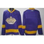 Los Angeles Kings Mens Customized Purple Jersey