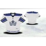 Los Angeles Kings Youths Customized White Jersey