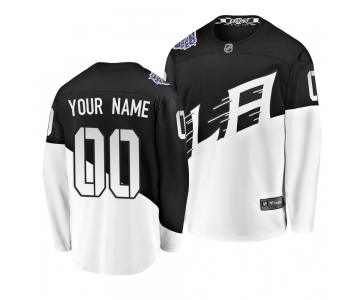 Men's 2020 Stadium Series Los Angeles Kings Custom Breakaway Player Fanatics Black Jersey
