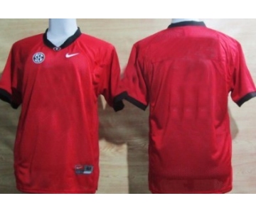 Kids' Georgia Bulldogs Customized Red Jersey