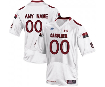 South Carolina Gamecocks White Men's Customized College Jersey