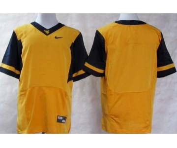 Kids' West Virginia Mountaineers Blank 2013 Yellow Elite Jersey