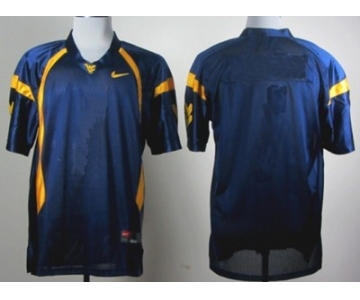 Kids' West Virginia Mountaineers Customized Navy Blue Jersey