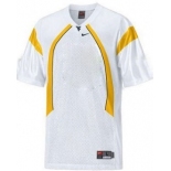 Kids' West Virginia Mountaineers Customized White Jersey