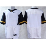 Men's West Virginia Mountaineers Blank 2013 White Elite Jersey