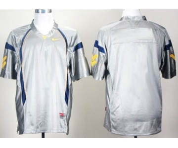 Men's West Virginia Mountaineers Customized Gray Jersey