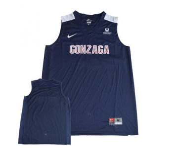 Gonzaga Bulldogs Navy Men's Customized College Basketball Jersey