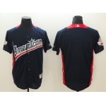 Men's Majestic Scarlet American League 2018 MLB All-Star Game Home Run Derby Custom Jersey
