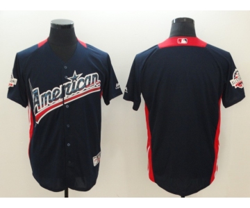 Men's Majestic Scarlet American League 2018 MLB All-Star Game Home Run Derby Custom Jersey