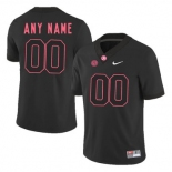 Alabama Crimson Tide Black Men's Customized College Football Jersey