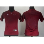 Women's Alabama Crimson Tide Customized Red Jersey