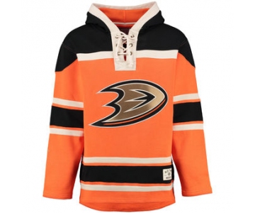 Ducks Orange Men's Customized Hooded Sweatshirt