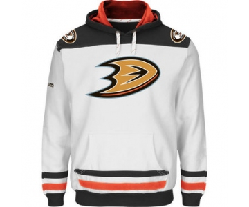 Ducks White Men's Customized All Stitched Sweatshirt