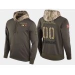 Nike Ducks Men's Customized Olive Salute To Service Pullover Hoodie