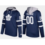 Adidas Maple Leafs Men's Customized Name And Number Royal Hoodie