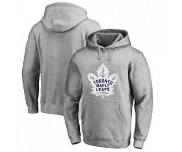 Toronto Maple Leafs Gray Men's Customized All Stitched Pullover Hoodie
