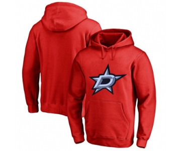 Dallas Stars Red Men's Customized All Stitched Pullover Hoodie