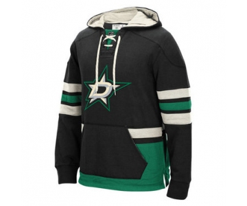 Stars Black Men's Customized All Stitched Sweatshirt