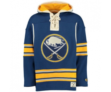 Sabres Blue Men's Customized All Stitched Sweatshirt