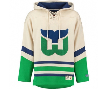 Whalers Cream Men's Customized All Stitched Sweatshirt