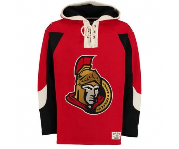 Senators Red Men's Customized All Stitched Sweatshirt