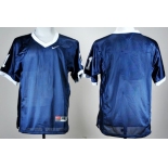 Men's Penn State Nittany Lions Customized Navy Blue Jersey