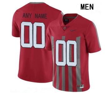 Men's Ohio State Buckeyes Custom Nike College Football 1916 Throwback Jersey - Red