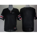Men's Ohio State Buckeyes Customized Black Jersey