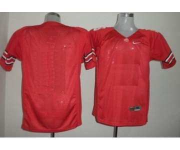 Men's Ohio State Buckeyes Customized Red Jersey
