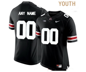 Youth Ohio State Buckeyes Custom College Football Nike Limited Jersey - Black