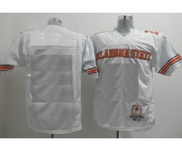 Kids' Oklahoma State Cowboys Customized White Throwback Jersey