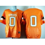 Men's Oklahoma State Cowboys Customized Orange Jersey