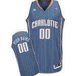 Mens Charlotte Bobcats Customized Blue Jersey