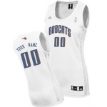 Womens Charlotte Bobcats Customized White Jersey