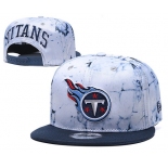 Titans Team Logo Smoke Navy Adjustable Hat TX