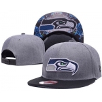 NFL Seahawks Seahawks Team Logo Navy Adjustable