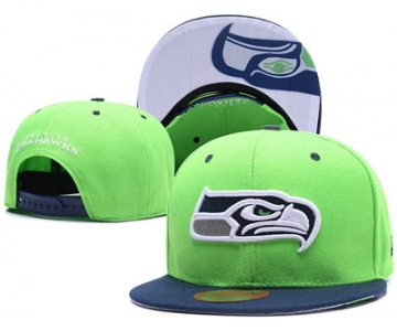 NFL Seattle Seahawks Team Logo Snapback Adjustable Hat L79