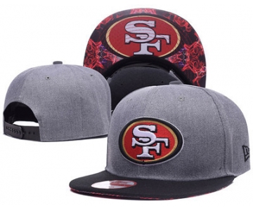 NFL San Francisco 49ers Fresh Logo Adjustable Hat 11