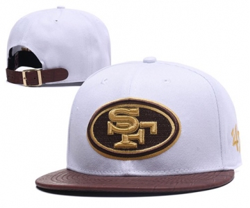 NFL San Francisco 49ers Stitched Snapback Hats 131