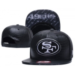 NFL San Francisco 49ers Stitched Snapback Hats 139