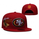 San Francisco 49ers Stitched Snapback Hats 121