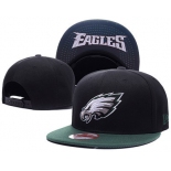 NFL Philadelphia Eagles Fresh Logo Black Adjustable Hat