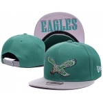 NFL Philadelphia Eagles Fresh Logo Green Adjustable Hat