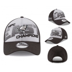 NFL Philadelphia Eagles Team Logo Gray 2018 NFC East Division Champions