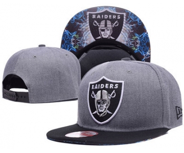 NFL Oakland Raiders Team Logo Snapback Adjustable Hat 11