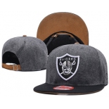 NFL Oakland Raiders Team Logo Snapback Adjustable Hat