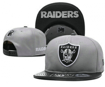 Oakland Raiders Snapback Ajustable Cap Hat YD 1